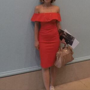 Babaton Off-Shoulder Dress